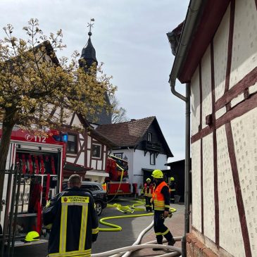 Kaminbrand in Lindheim